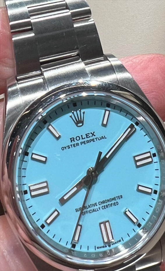 Rolex Oyster Perpetual Stulen i Stockholm
