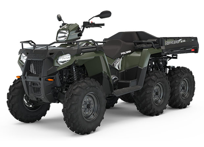 Sexhjuling Polaris Sportsman 570 6X6 stulen i Oslättfors norr om Gävle