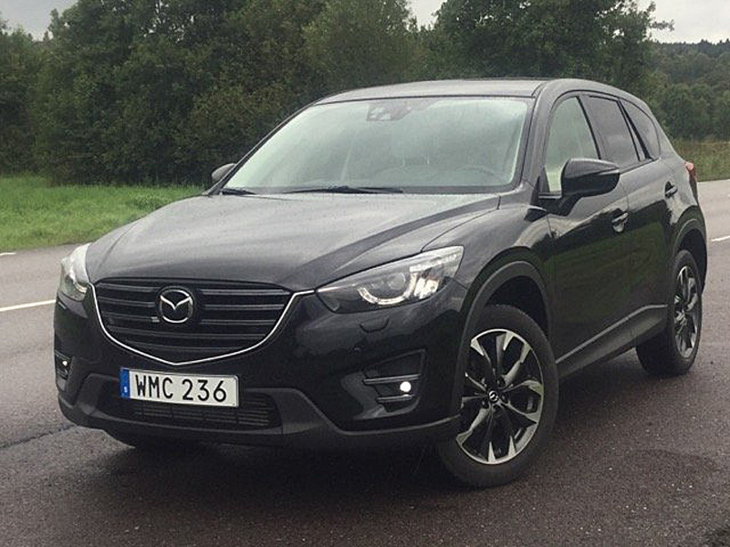 Svart Mazda CX-5 Optimum 2.2 DE AWD stulen i Svedala sydost om Malmö