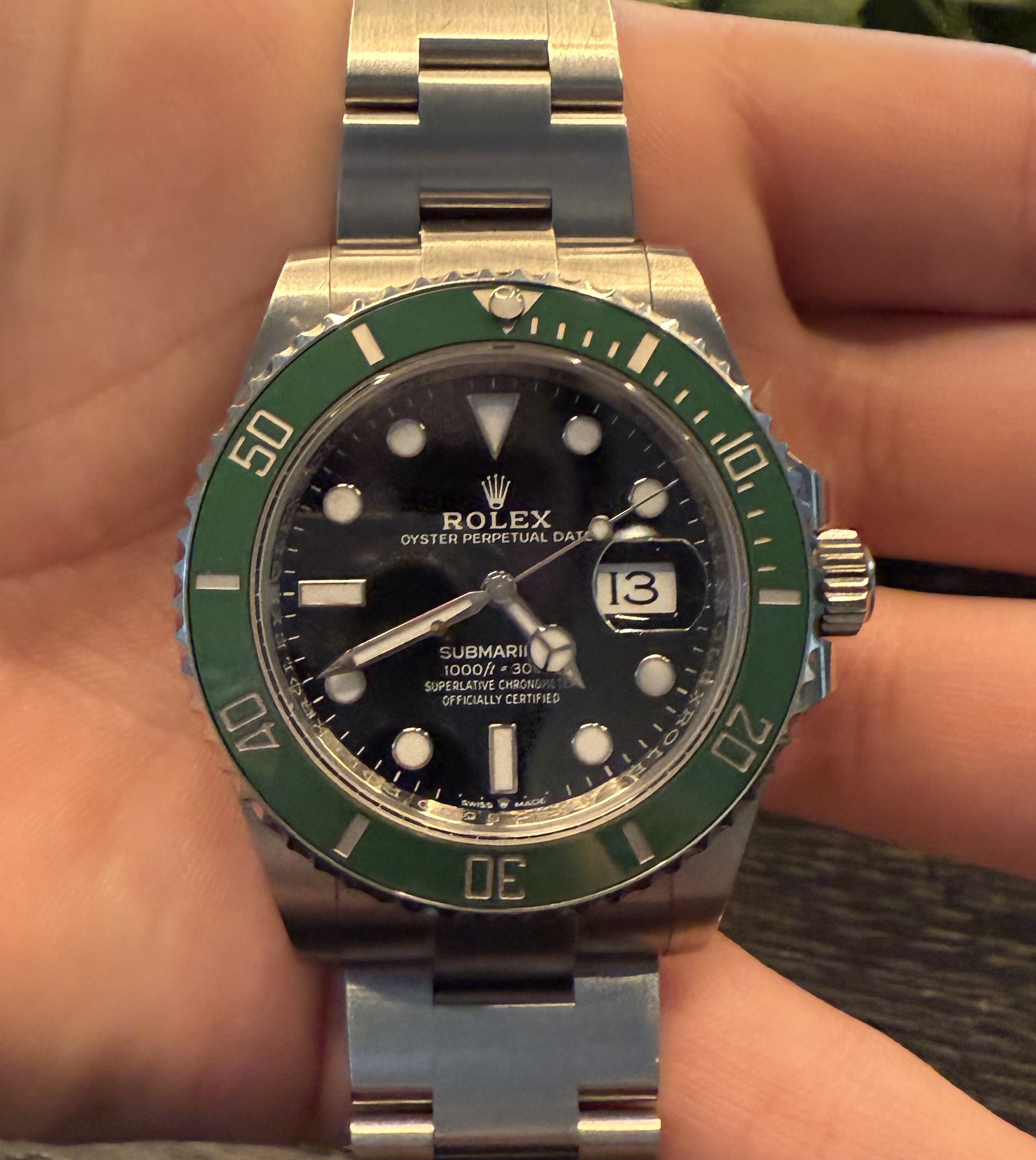 Polisen söker information om en Rolex Submariner ”Starbucks"