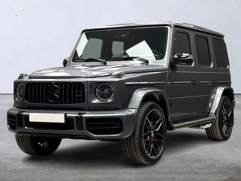 Grå Mercedes Benz AMG G63 stulen i Falkenberg