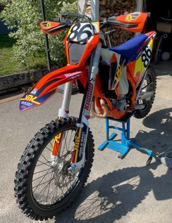 KTM 350 EXC-F stulen i Ljungsbro utanför Linköping