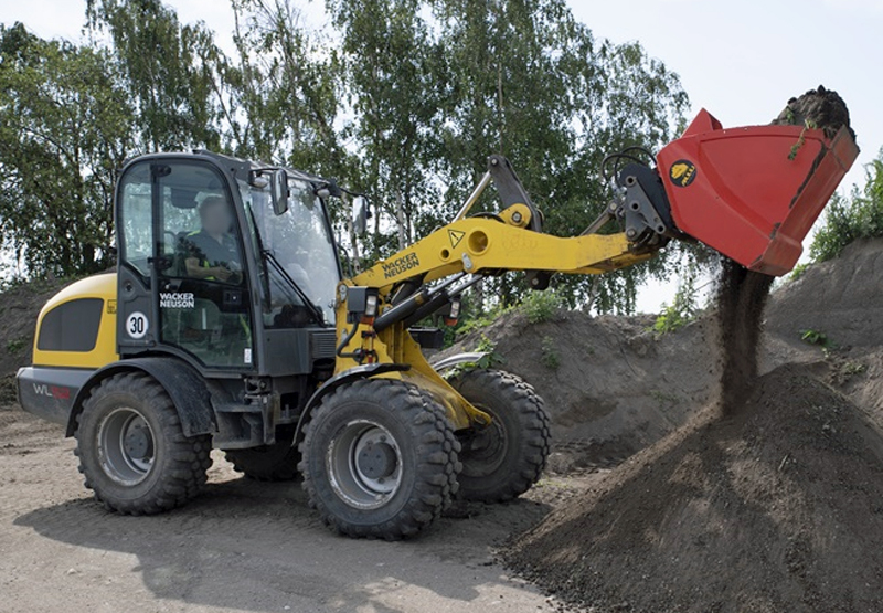 Hjullastare Wacker Neuson WL52 stulen i Malmö