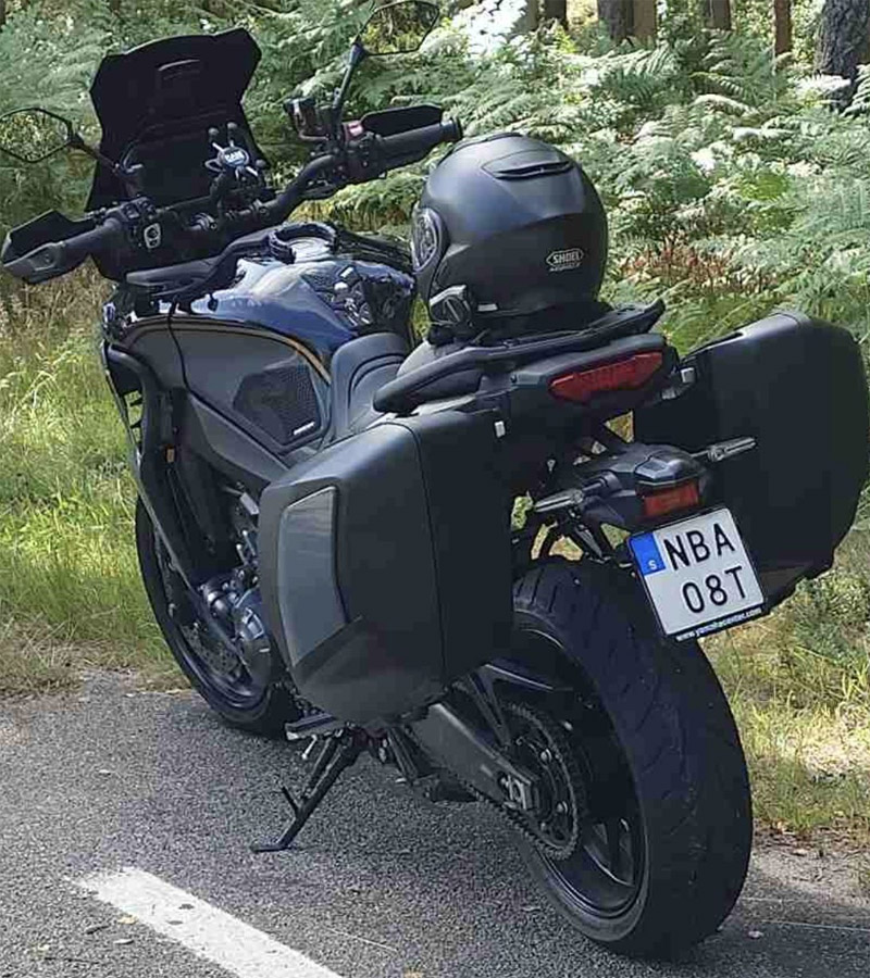 Grå Yamaha Tracer 900 GT 9 + stulen i Halmstad