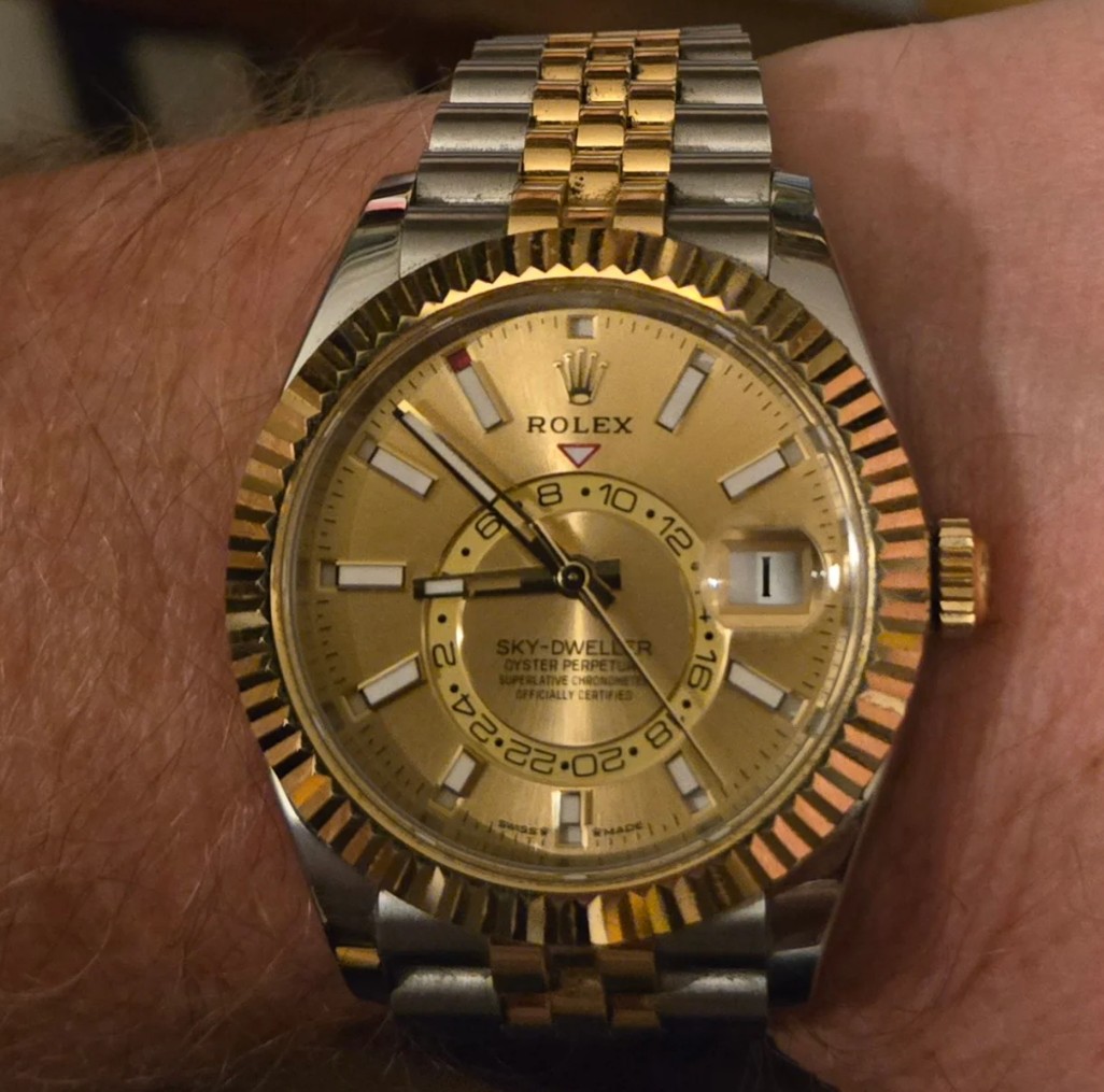 Rolex skydweller stulen i Göteborg