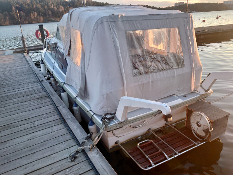 Windy 24 stulen på Södermalm i Stockholm