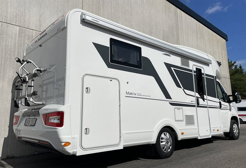 Halvintegrerad husbil Fiat Adria Matrix 670 SC stulen i Kalmar