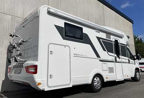 Halvintegrerad husbil Fiat Adria Matrix 670 SC stulen i Kalmar