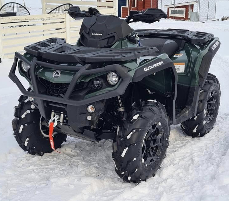 Fyrhjuling Can Am Outlander 570 PRO stulen i Korskrogen väster om Ljusdal
