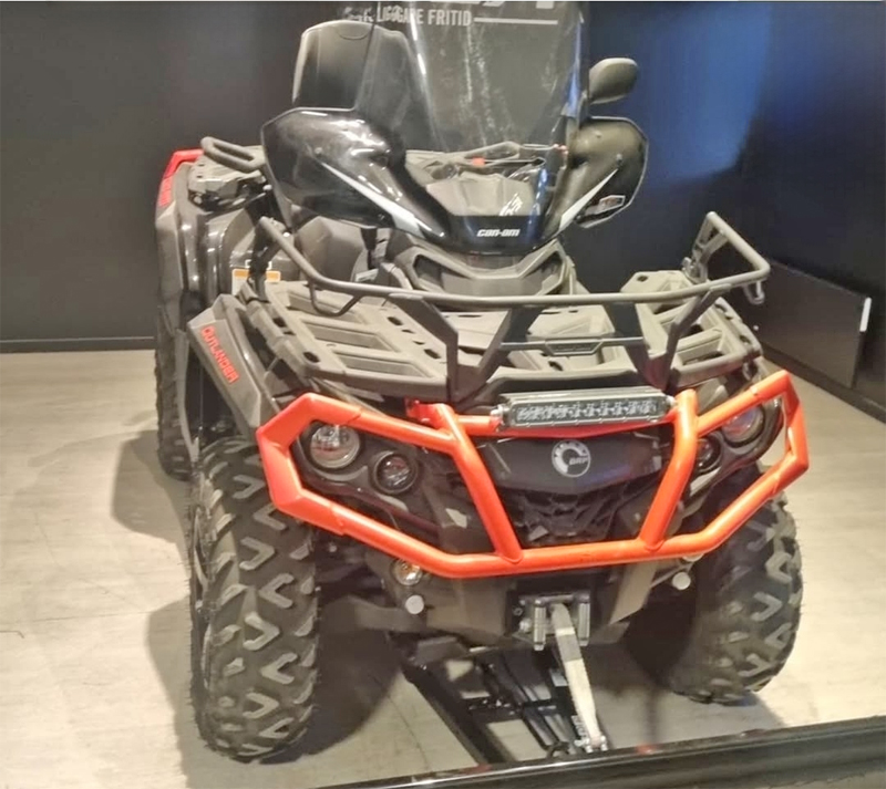 Fyrhjuling Can Am Outlander 650 MAX XT stulen i Aspliden utanför Kristineberg söder om Malå