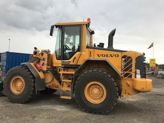 Hjullastare Volvo L60F stulen i Enköping