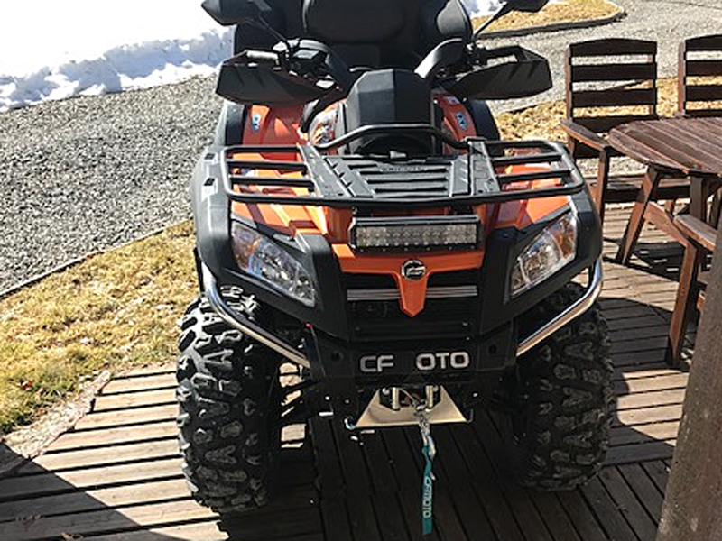 Fyrhjuling CF Moto 800 CForce stulen i Lit, Östersund.
