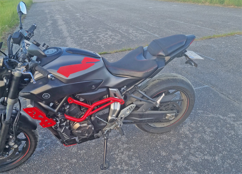 Yamaha MT-07 ABS stulen i Järfälla