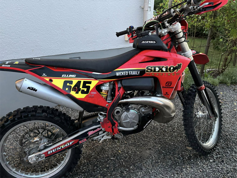 GASGAS EC 300 och KTM 125 stulna i Tallkrogen, Enskede södra Stockholm