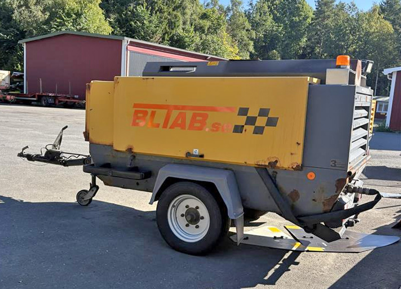 Atlas Copco kompressorsläp stulet  mellan Västerås och Kolbäck