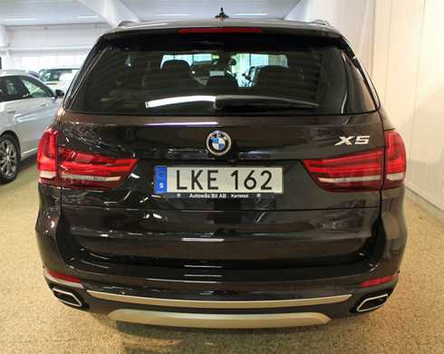 Brun metallic BMW X5 Xdrive 40D stulen i Skärholmen Stockholm