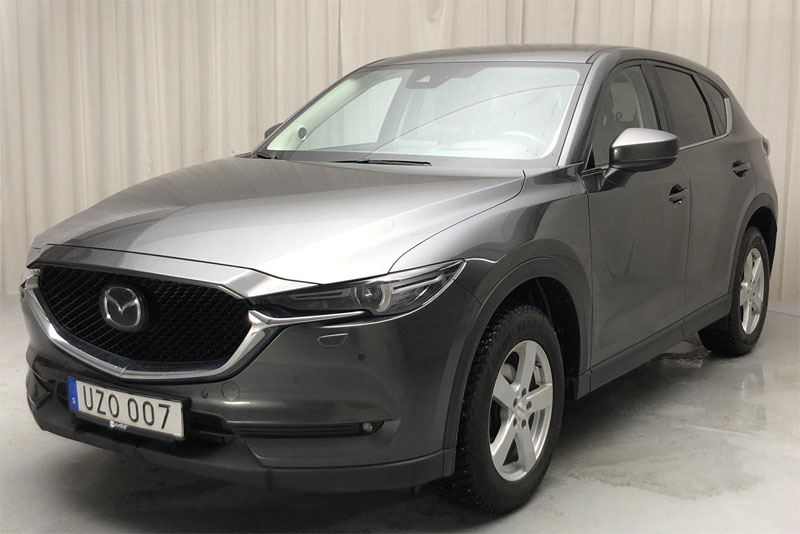 Grå Mazda CX-5 AWD stulen i Bjärred norr om Malmö