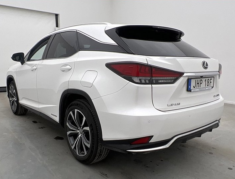 Vit Lexus RX 450H AWD Executive stulen i Älvsjö, Stockholm
