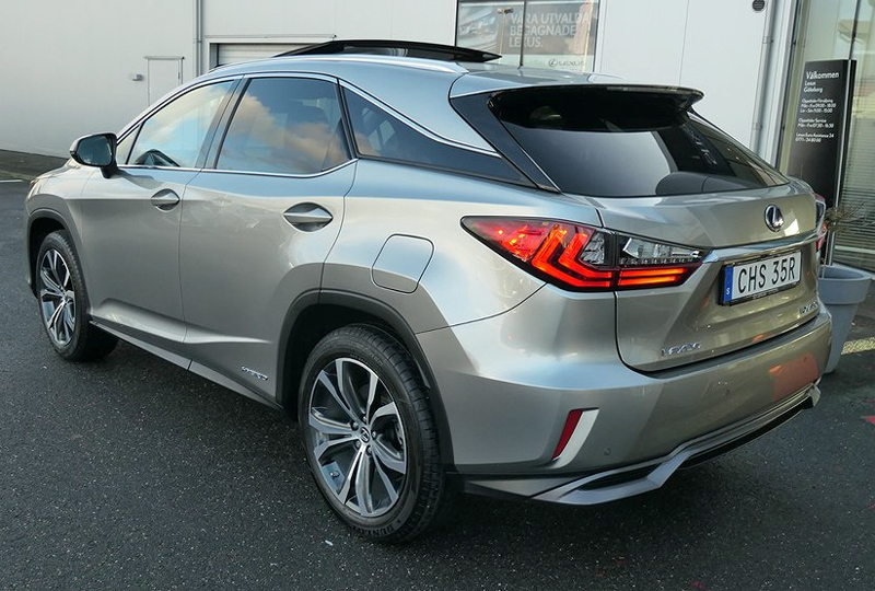 Ljusgrå metallic Lexus RX450H AWD Executive stulen i Edsviken, Sollentuna
