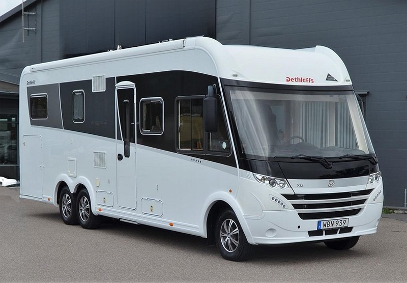 Husbil Fiat Dethleffs Globetrotter XL-i 7850 stulen i Tranås