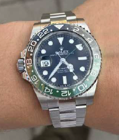 Rolex GMT – Master II stulen i Stockholm