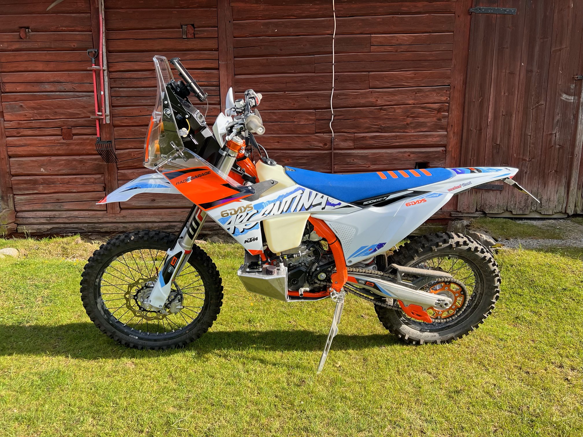 KTM 500 EXC-F SD stulen i Nås utanför Vansbro
