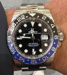 Polisen söker information om en Rolex, GMT-Master