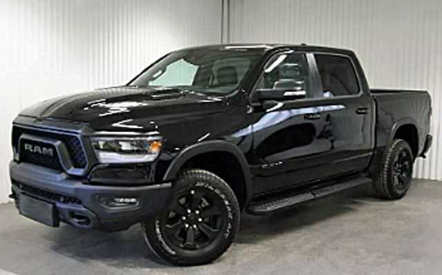 Svart RAM 1500 Rebel LVL II Night Edition 5,7 HEMI  stulen i Björkhagen Stockholm