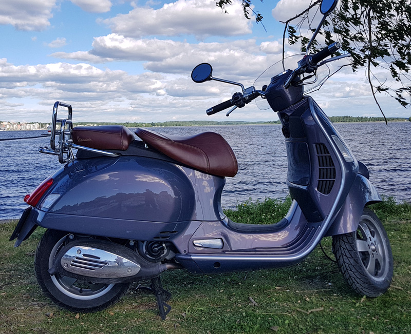 Piaggio Vespa GTV 125 stulen i Västerås