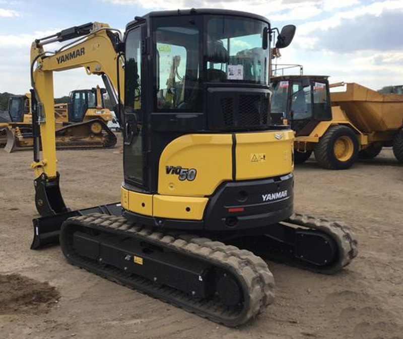 Bandburna grävmaskiner Yanmar Vi026, Yanmar Vi050 och Take Job TL230 stulna i Östersund