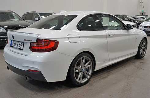 Vit BMW M240i Xdrive Coupe stulen i Malmö