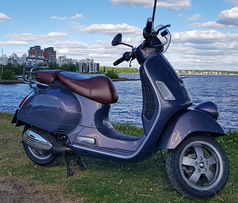 Piaggio Vespa GTV 125 stulen i Västerås