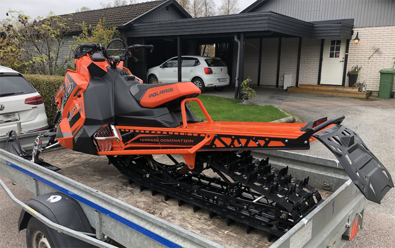 Snöskoter Polaris 800 PRO RMK 155 stulen i Hallstahammar