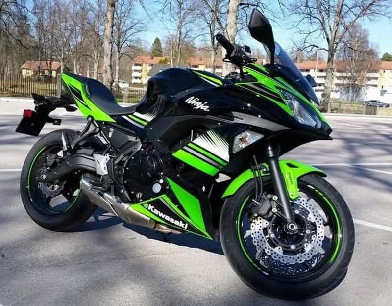 Kawasaki Ninja 650 ABS stulen i Kristinehamn