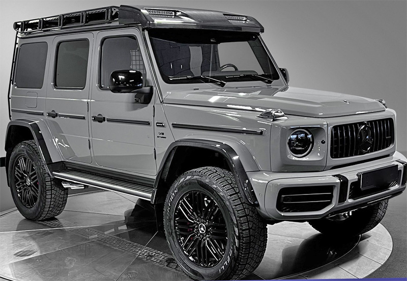 Grå Mercedes Benz G63 AMG stulen i Oslo området, Norge