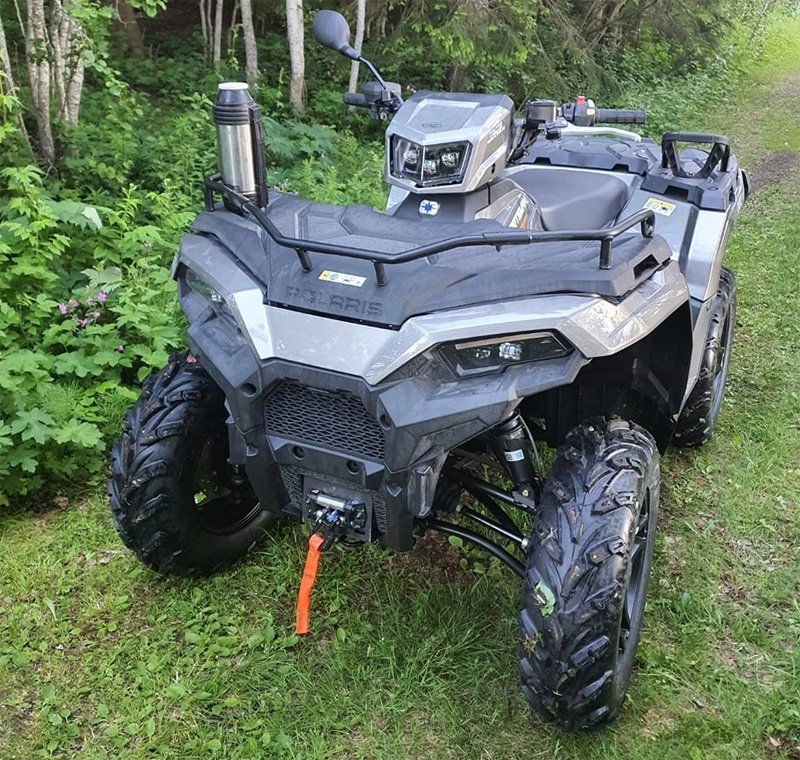 Fyrhjuling Polaris Sportsman 570 EPS SP stulen i Hallen, väster om Östersund