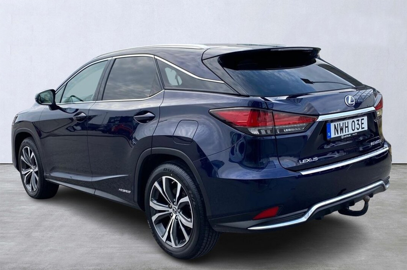 Blå metallic Lexus RX450 AWD Executive stulen på Stora Essingen, Stockholm
