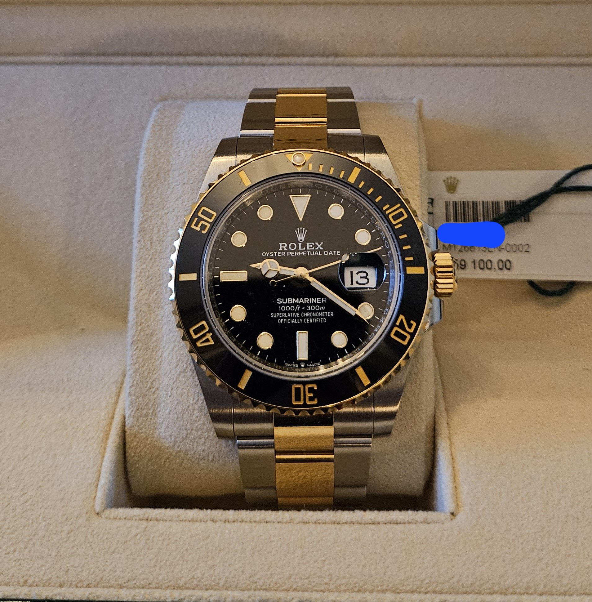 Polisen söker information om Rolex Submariner