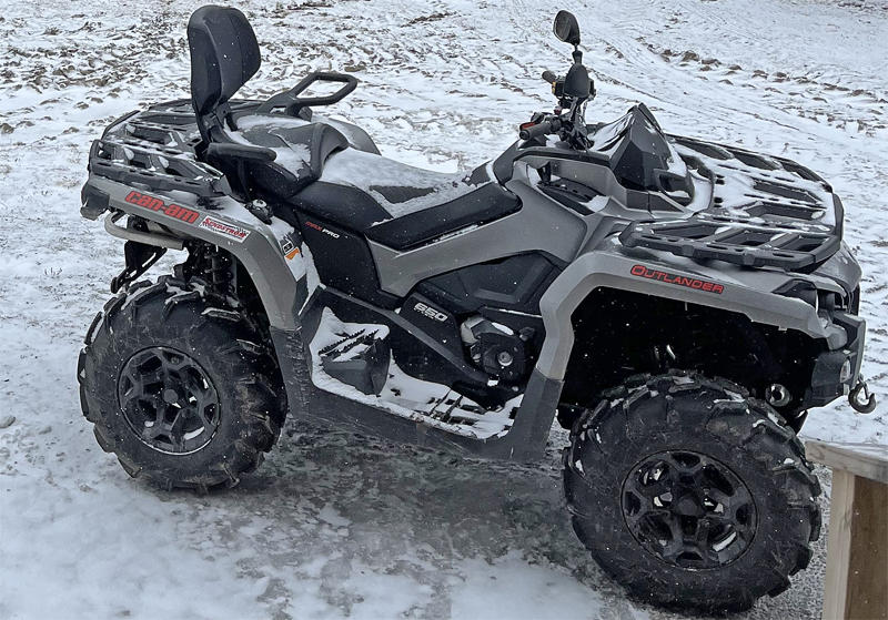 Can Am Outlander 650 MAX PRO stulen i Degerträsk nordost om Jörn