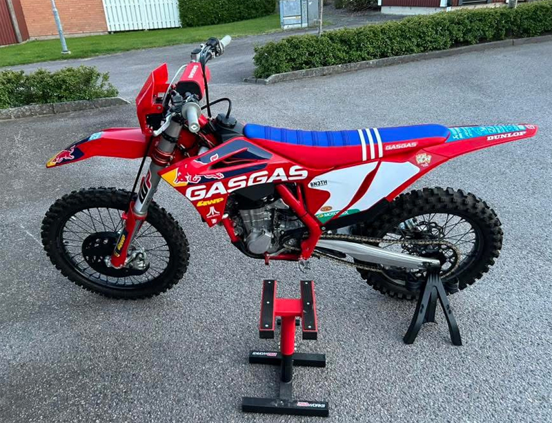 GASGAS MC 450 TLD Edition stulen i Jonstorp öster om Höganäs