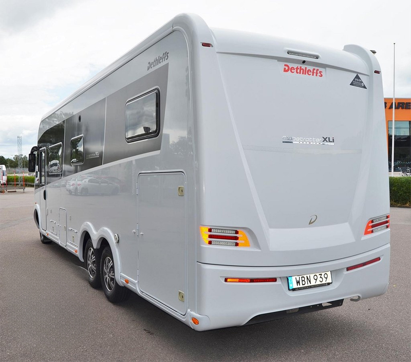 Husbil Fiat Dethleffs Globetrotter XL-i 7850 stulen i Tranås