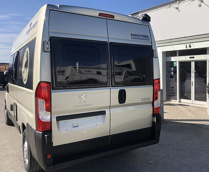 Husbil "Plåtis" Peugeot Knaus Van Tourer 540 stulen i Skövde