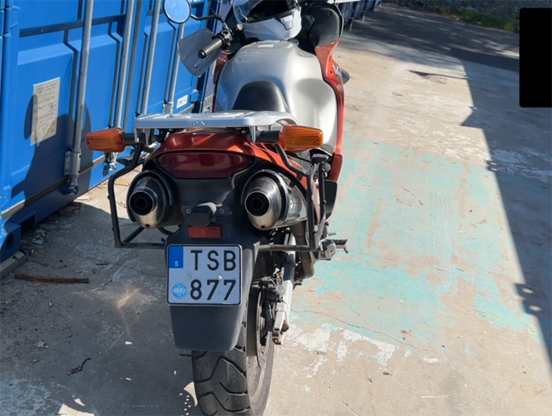 Honda XL 1000 Varadero stulen i Partille