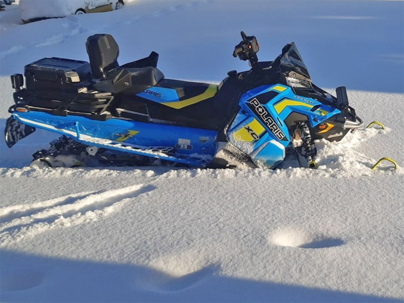 Snöskoter Polaris 800 Titan XC 155 PIDD stulen i Lit