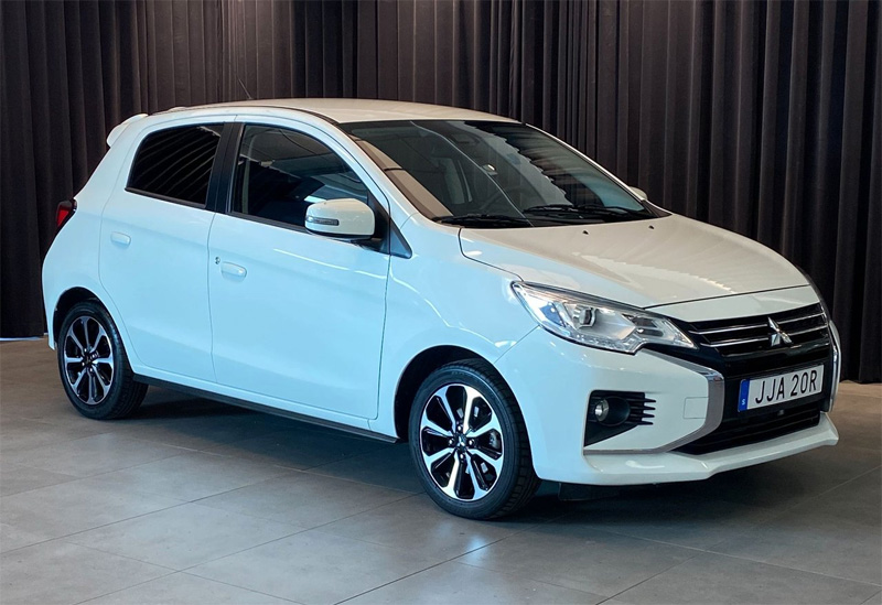 Två vita Mitsubishi Space Star, en vit Peugeot Partner och en vit Suzuki Swift stulna vid inbrott i Örebro