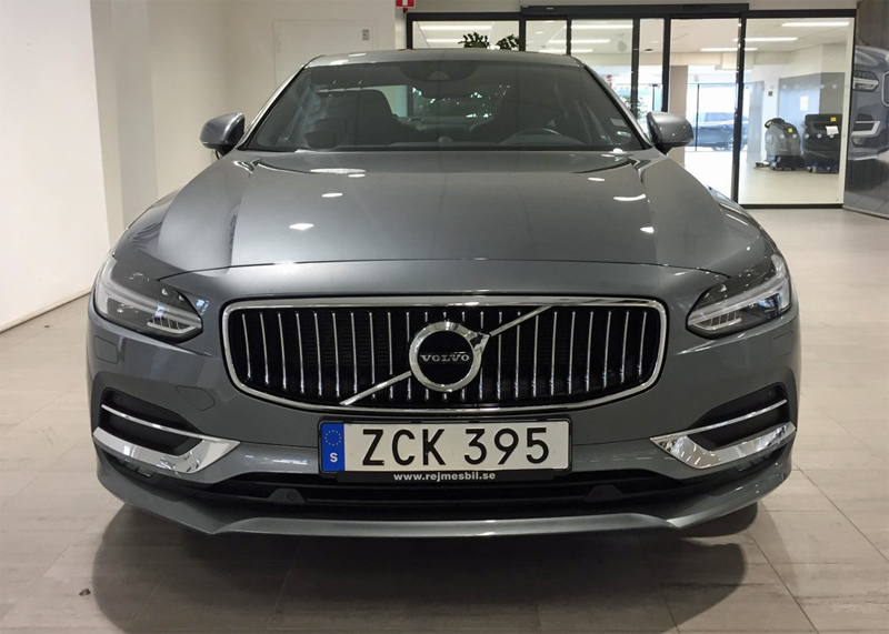 Grå Volvo S90 T5 Inscription stulen i Söndrum, Halmstad