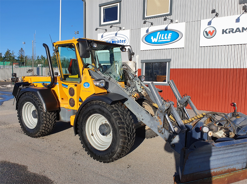Gul Wille 655C stulen i Hägersten, Stockholm