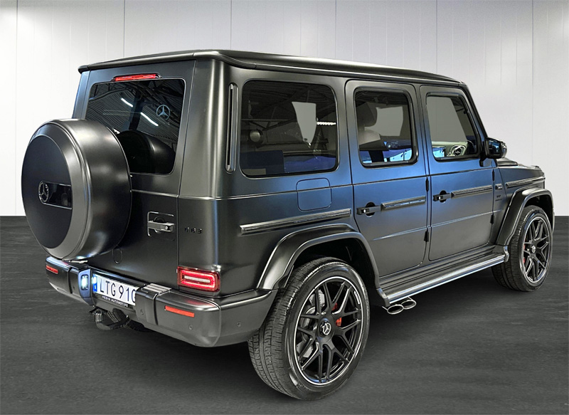 Svart Mercedes Benz AMG G63 stulen i Limhamn, Malmö