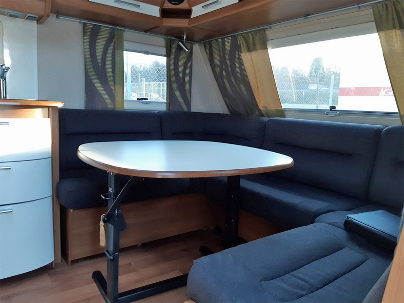 Husvagn Kabe Classic 560 GLE KS barnkammarvagn stulen i Landvetter öster om Göteborg