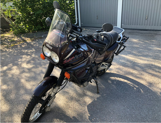 Yamaha XTZ 750 Super Teneré stulen i Norrköping